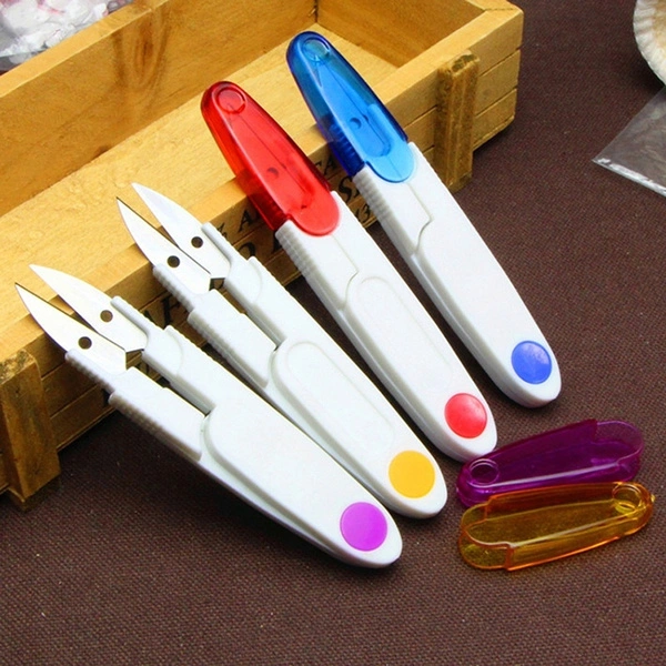 Cross-stitch Embroidery Thread Cutter Scissors Clipper Snips & Safety Cover Kits