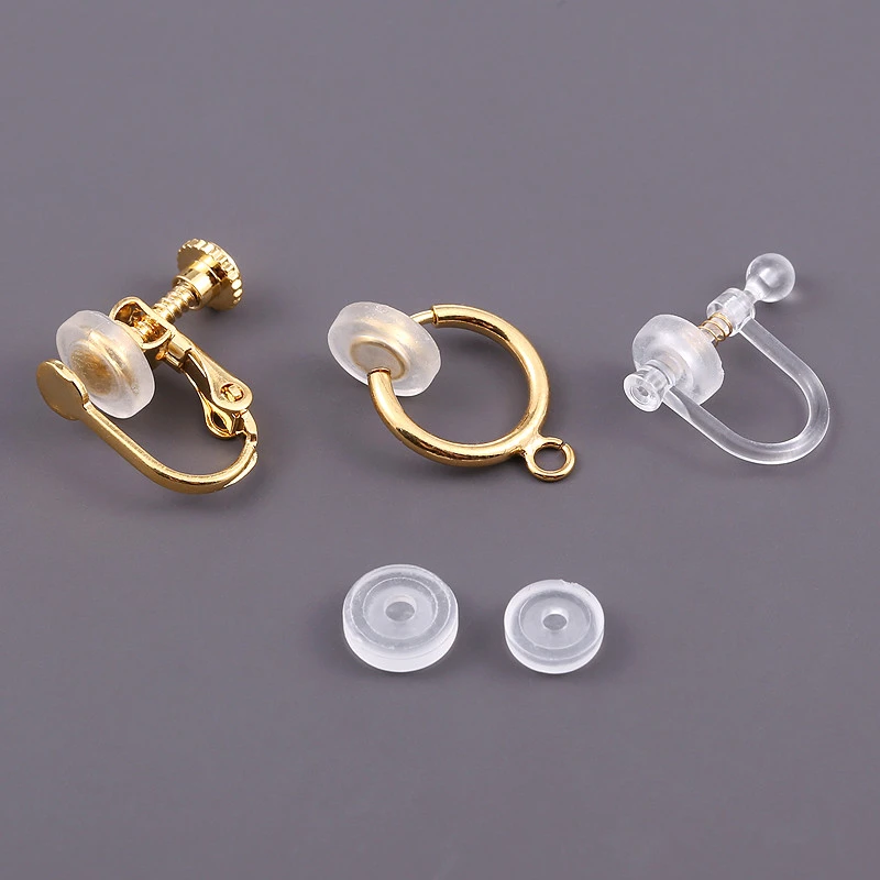 Silicone Ear Pad Female Spring Ear Coil Painless Spiral