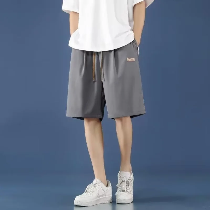 Men's Summer Thin Loose Casual Cropped Pants