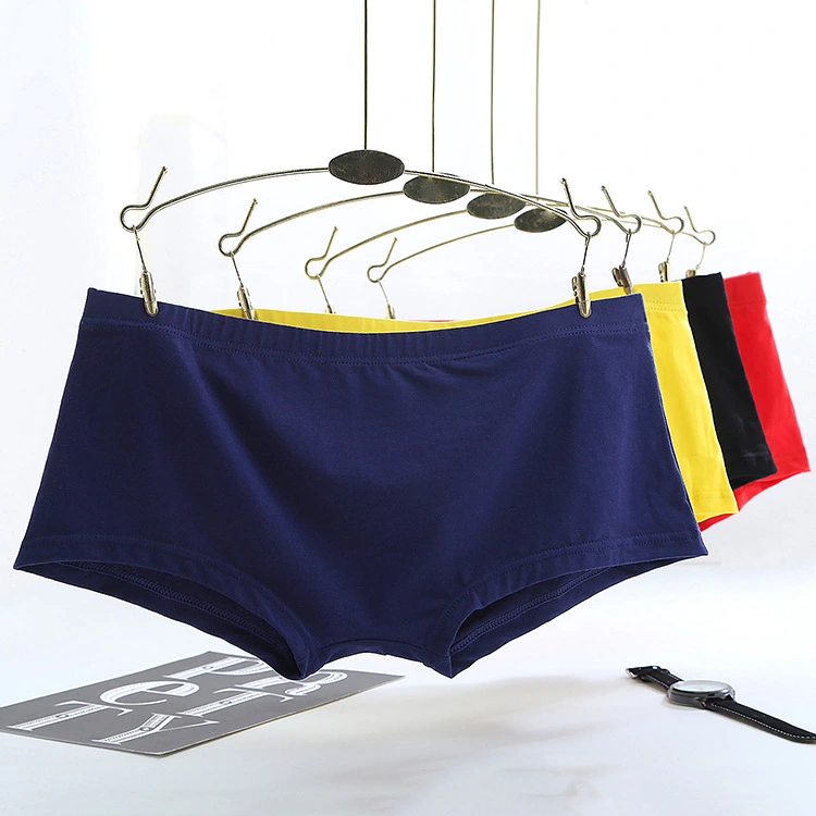 Simple Solid Color Men's Boyshorts