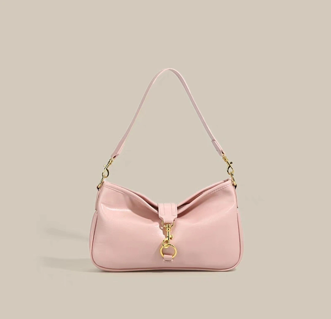 Commuter Underarm Bag All-match Solid Color Crossbody