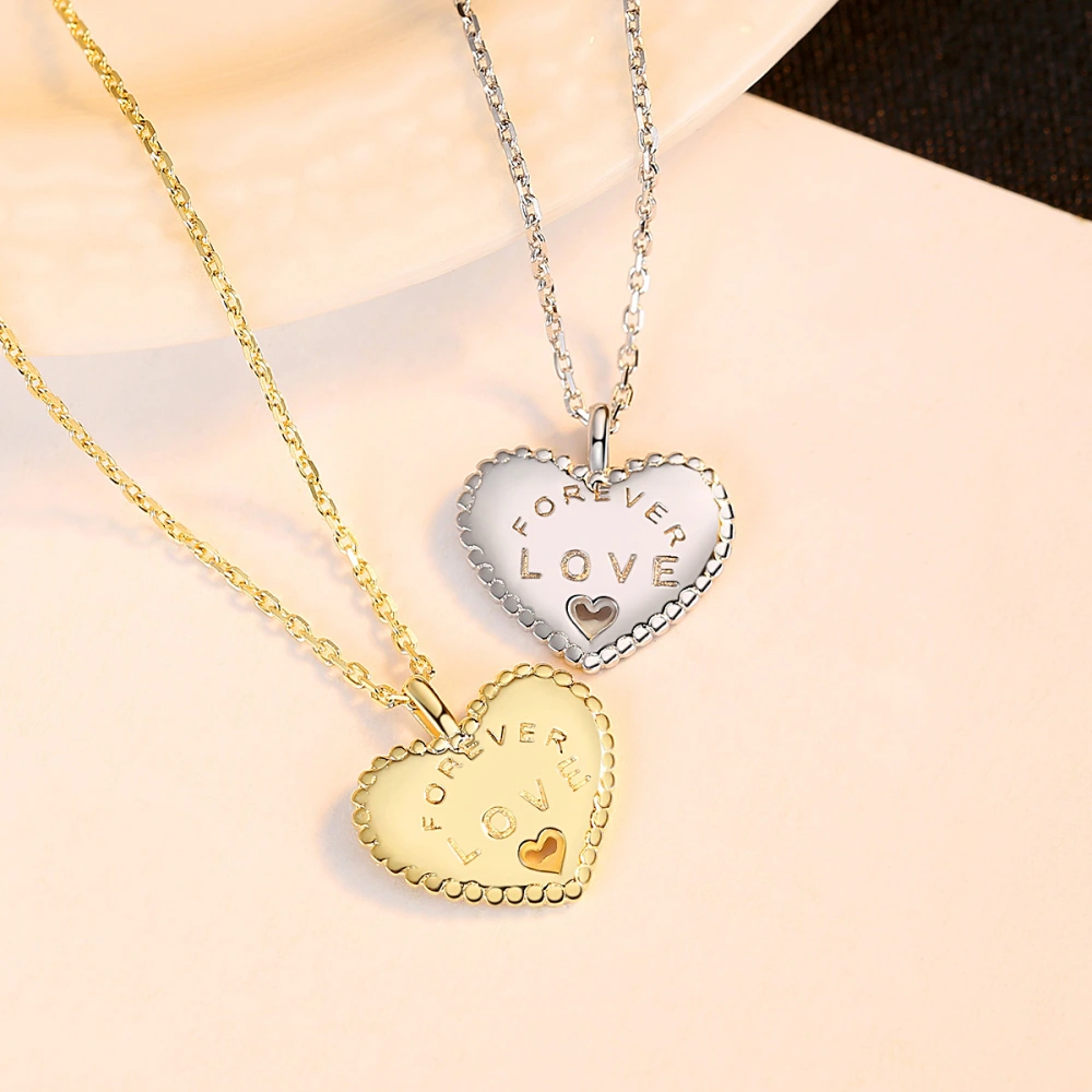 Heart Necklace Design S925 Silver