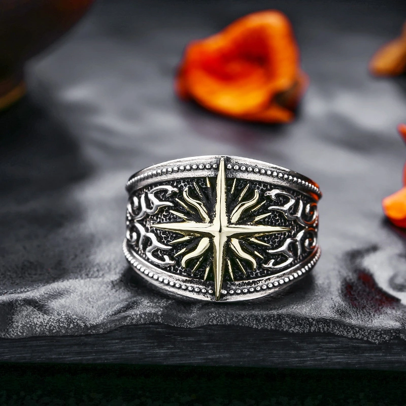 Fashion Personality Asterism Men's Ring