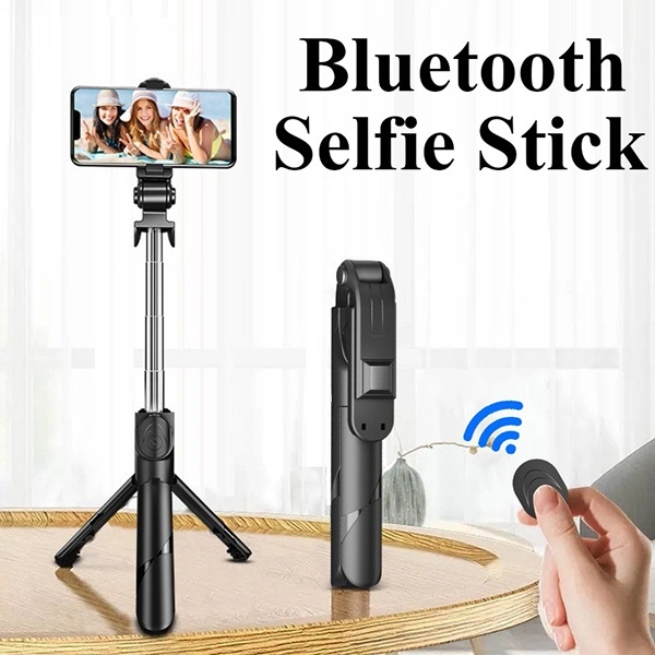 Retractable Bluetooth Selfie Stick Phone Tripod with Remote Control Tripod Mobile Phone Bracket for Android iOS