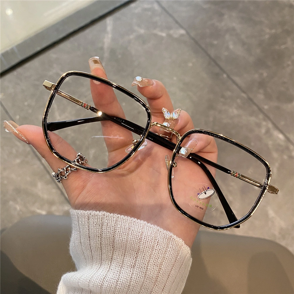 Fashion new ultra-light anti-blue light retro glasses