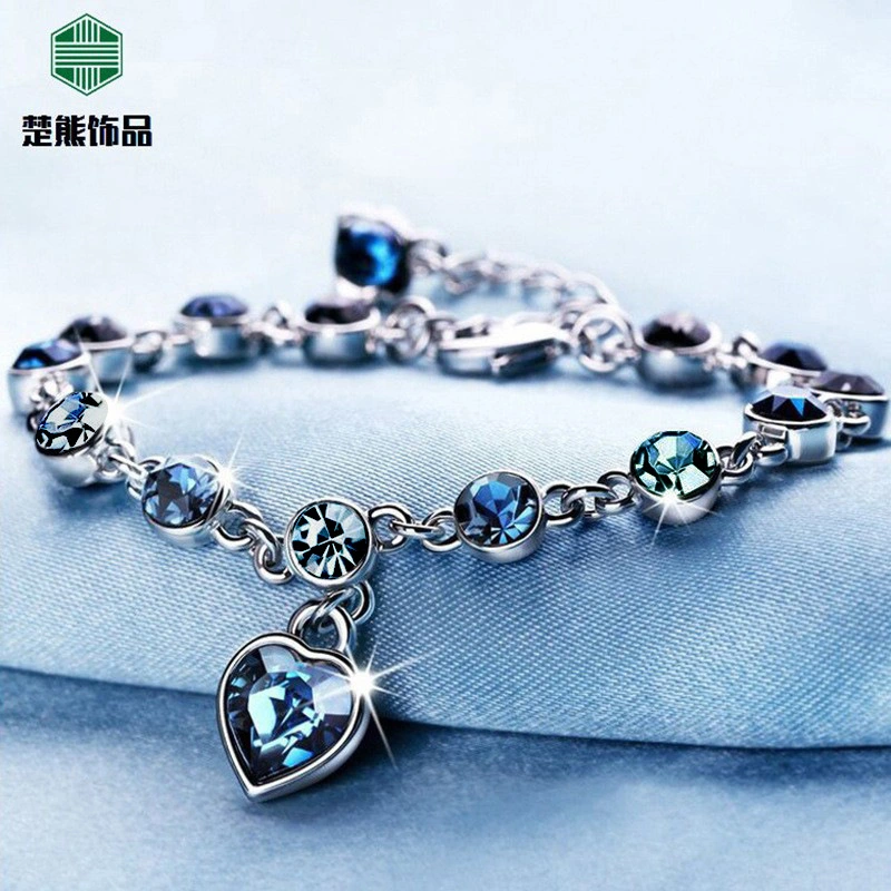 New Fashion Ocean Heart Ladies Bracelet Jewelry