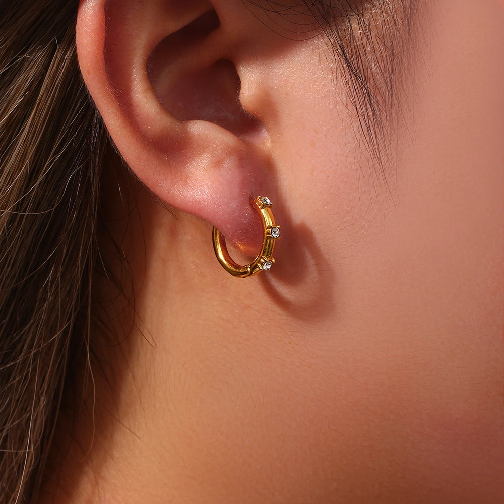 Fashion Simple And Light Luxury Ear Hoop Jewelry