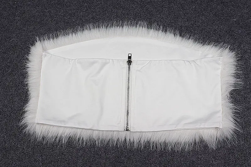 Hot Girl Super Short Outer Wear Tube Top