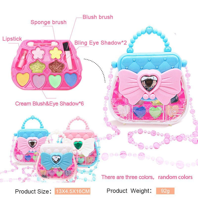 Children's Cosmetics Toy Simulation Lipstick Eye Shadow Makeup