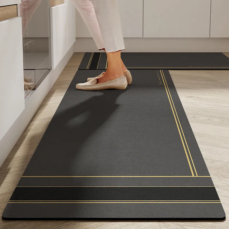 Diatom Ooze Oil-absorbing Kitchen Floor Mat