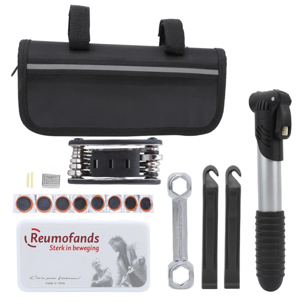 Bike Tools Kits MultiFunction Bike Tire Repairing Tool Essential Cycling Tools Bag