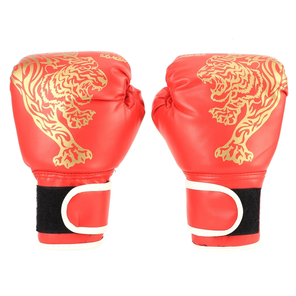 Red Taekwondo Boxing Gloves Bodybuilding Exercise Sanda Fighting for Adults/ChildrenRed Adults