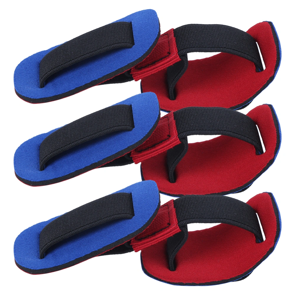 3pcs Elastic Strap Bunion Protector Hallux Valgus Corrector Belt Big Toe Valgus Exerciser