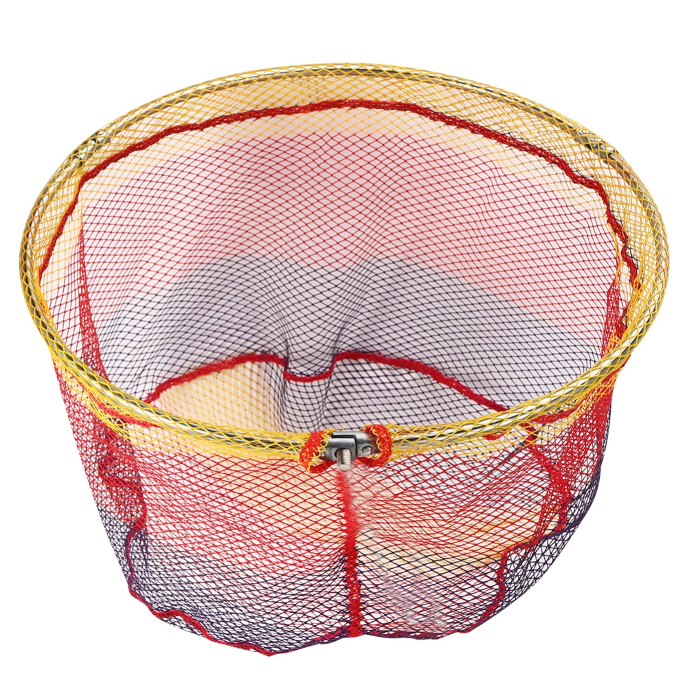 Fishing Net Portable Floating Fishing Landing Net Fish Catching Releasing Fishing Tackle AccessoryColored