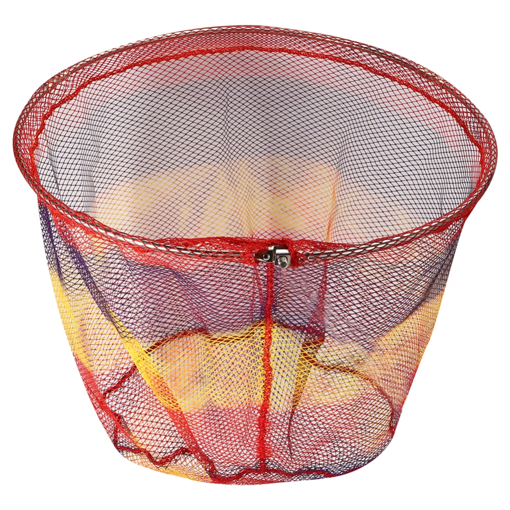 50cm Portable Folding Opening Type Fishing Net Moving Shrimp Bait Trap Fish Cage Accessory