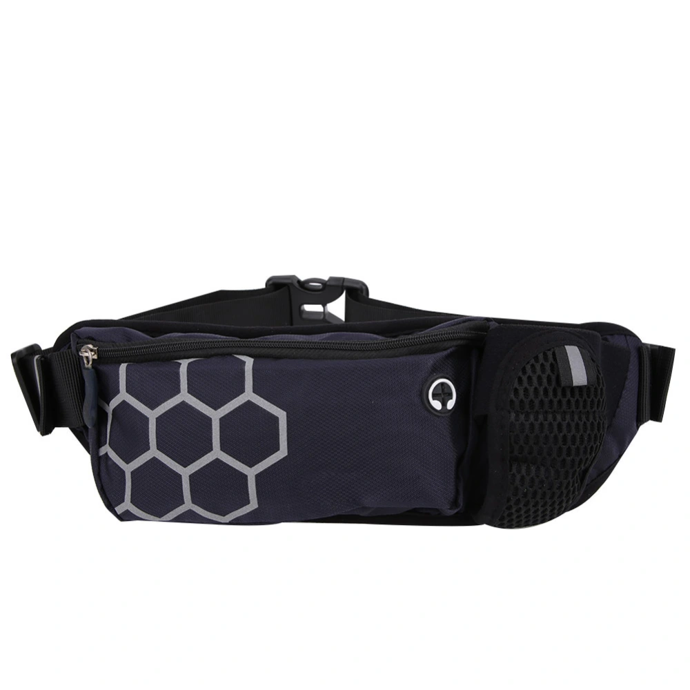 Running Belt Waist Pouch Unisex Waterproof Outdoor Running Runner Pouch Sport Fanny PackNavy Blue