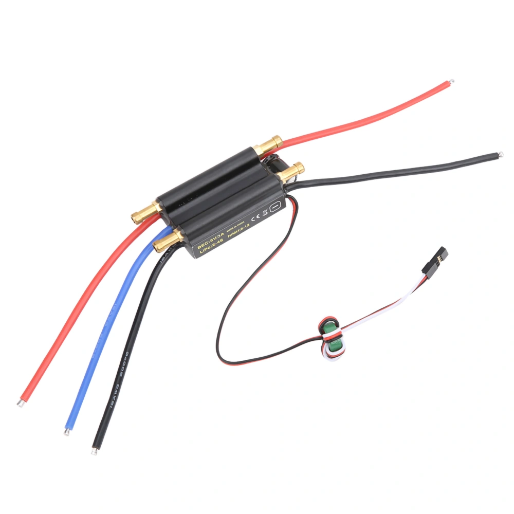 30A RC Boat Waterproof Brushless ESC Electric Speed Controller Accessory for RC Boat