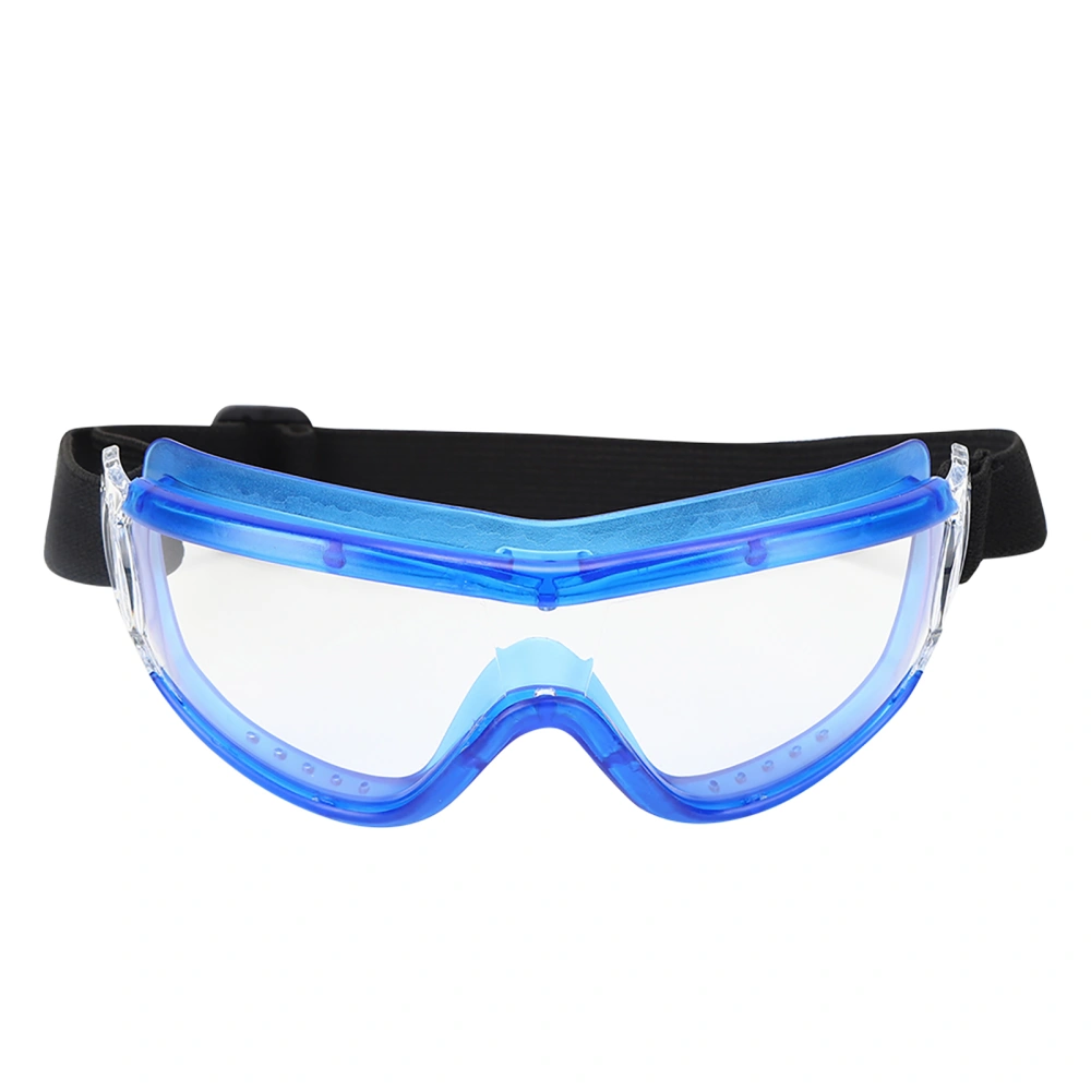 Children Safety Goggles AntiSpittle Kid Antifog Transparent Outdoor Protective Glasses(bleu )