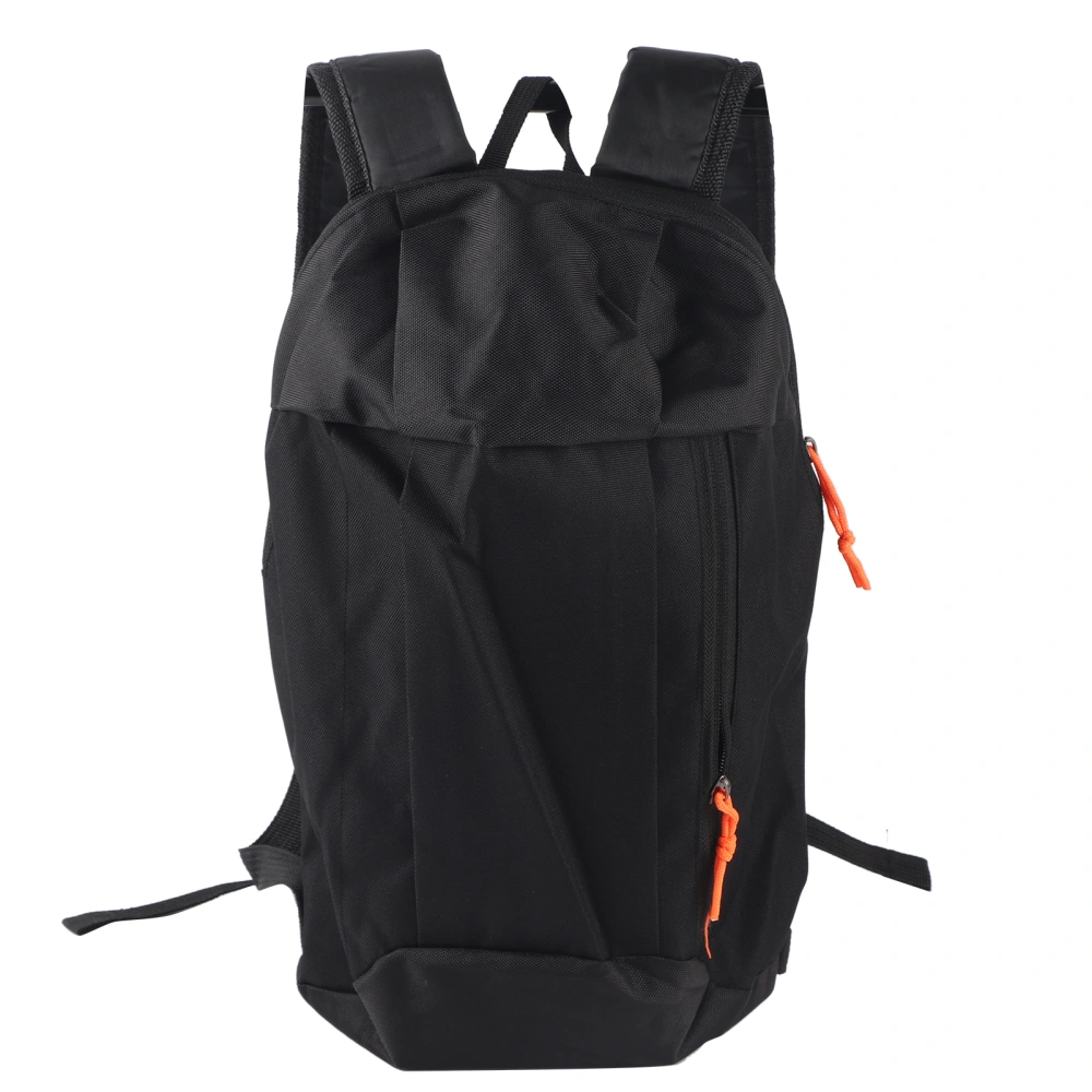 Men Women Neutral General Backpack Canvas Lightweight Sports Daily Leisure Shoulders BagBlack