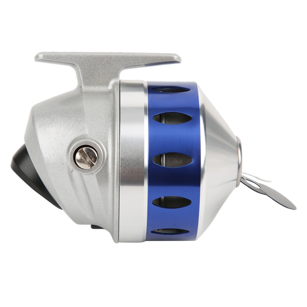 Metal Aluminium Alloy Front Cover High Speed Ratio Fishing Wheel Die Casting Spool Outdoor Reel Tool AccessoryTB35 Blue Gray