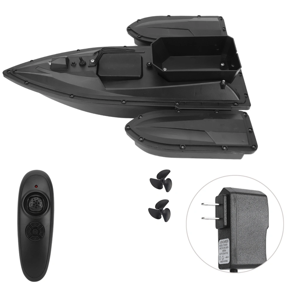 ABS Plastic Waterproof 500M Intelligent Remote Control Fishing Bait Boat Automatic Rowing Single Warehouse Nesting ShipUS Plug