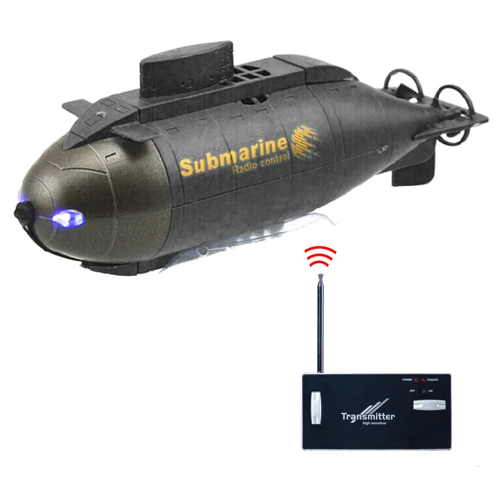 6CH Radio Remote Control Mini Submarine Pigboat RC Simulation Model Toy