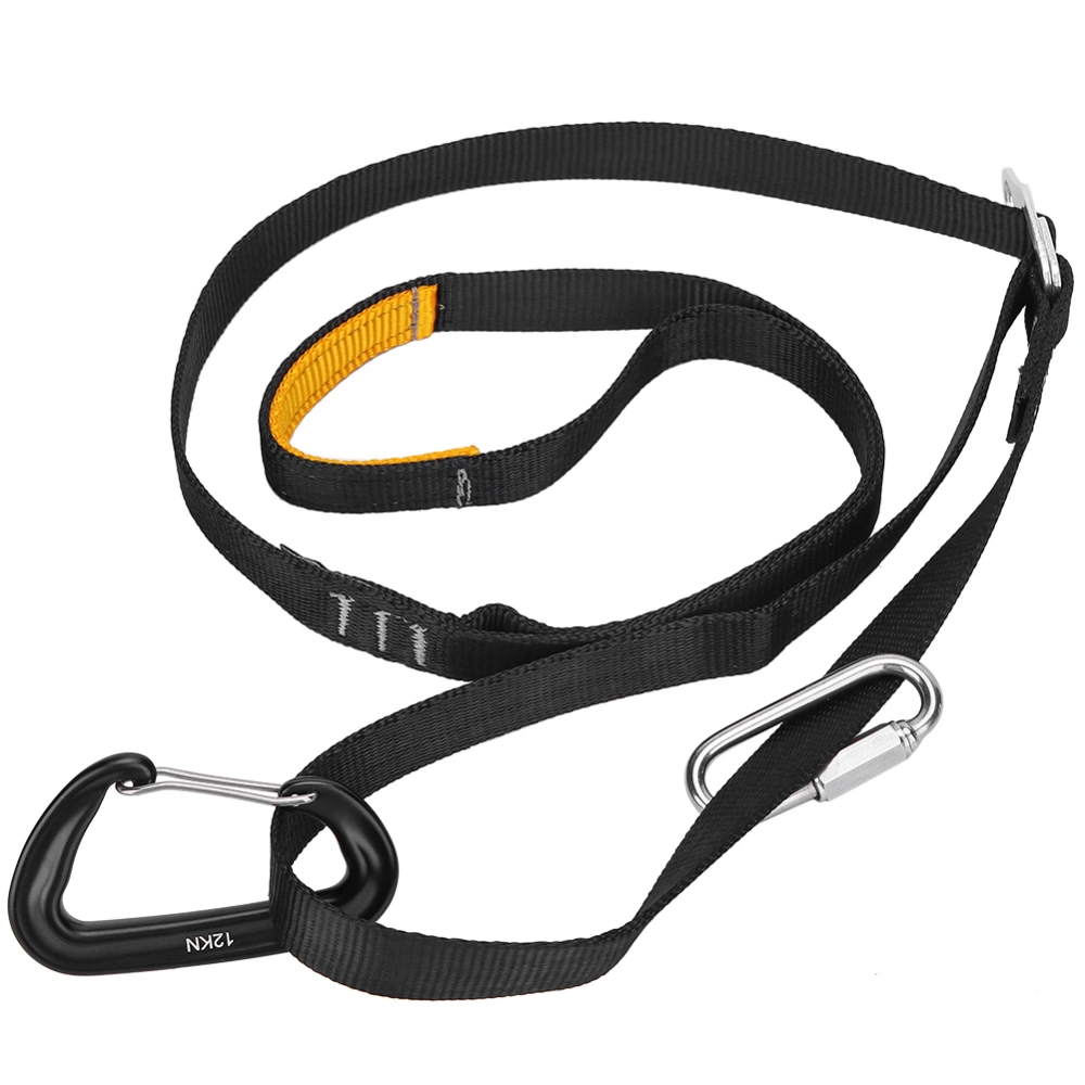 Outdoor Mountaineering Rock Climbing Pedal Riser Ascender Belt Rope Safety Protection Device Accessories