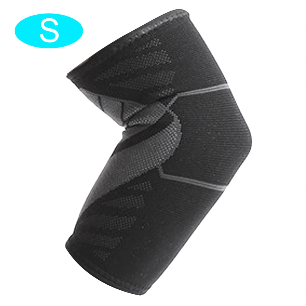 Unisex Nylon Knitting Elbow Guard Support Forcing Breathable Elastic Fitness Protective GearS