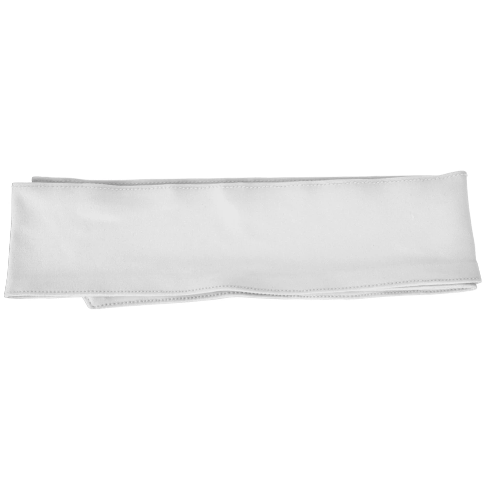 Nylon Sport Hair Band Sweatband Headband Accessory for Yoga Play Basketball Tennis Badminton Runningwhite