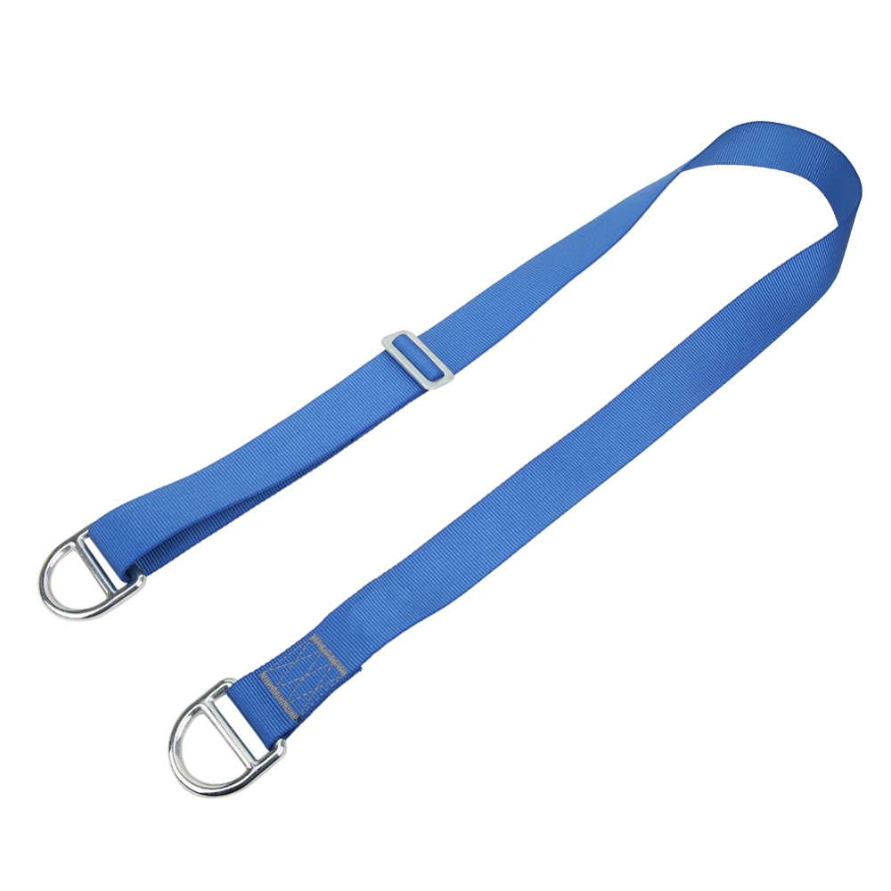 1.5m Adjustable Outdoor Rock Climbing Webbing Sling Flat Belt Rope Safety Connection Sling Protection Training Facilities