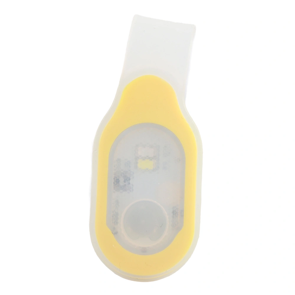 LED Clamp Light Silicone SMD Magnetic Safety Warning Lamp for Outdoor Campingyellow