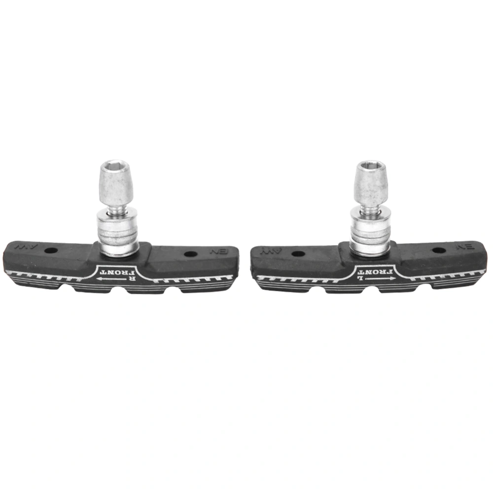 A Pair Lebycle Rubber Mountain Bike V Brake Blocks Shoes Bicycle Brake Pad Cycling Accessories