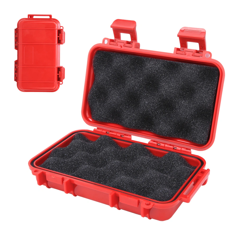 Outdoor EDC Water Proof Pressure Proof Shock Proof Seal Storage Box Survival Equipment(large )