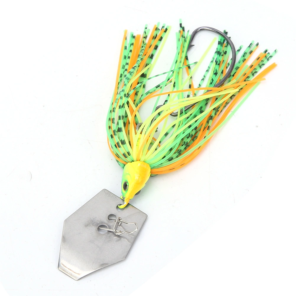 10cm 11g Metal Bait Sequin Bottom Beard Lure Fishing Lures Fish Tackle Accessories1#