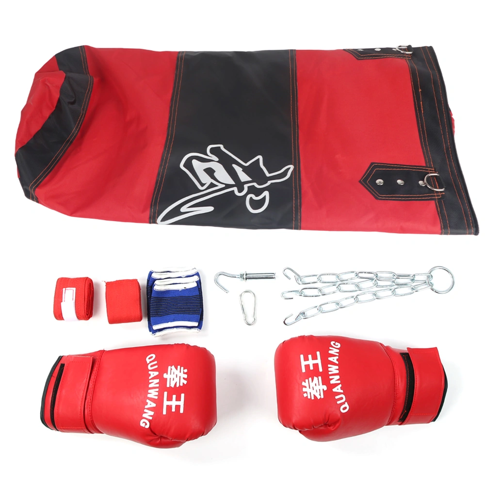 Children Kids Boxing Heavy Punching Training Empty Bag Fitness Sandbag Exercises Workout Power Bag