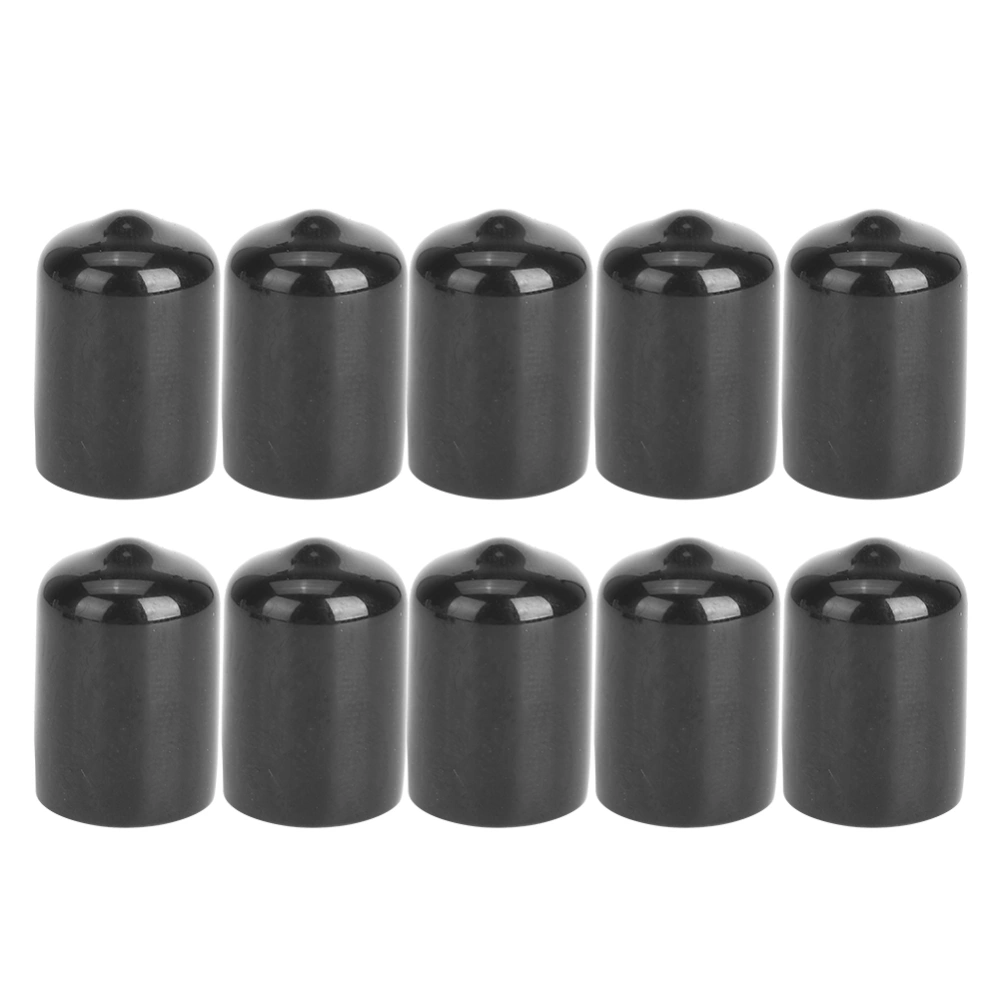 10PCS Rubber Durable Billiard Pool Cue Tip Protector Small Head Club Protective Stick Cover Snooker Accessory14mm