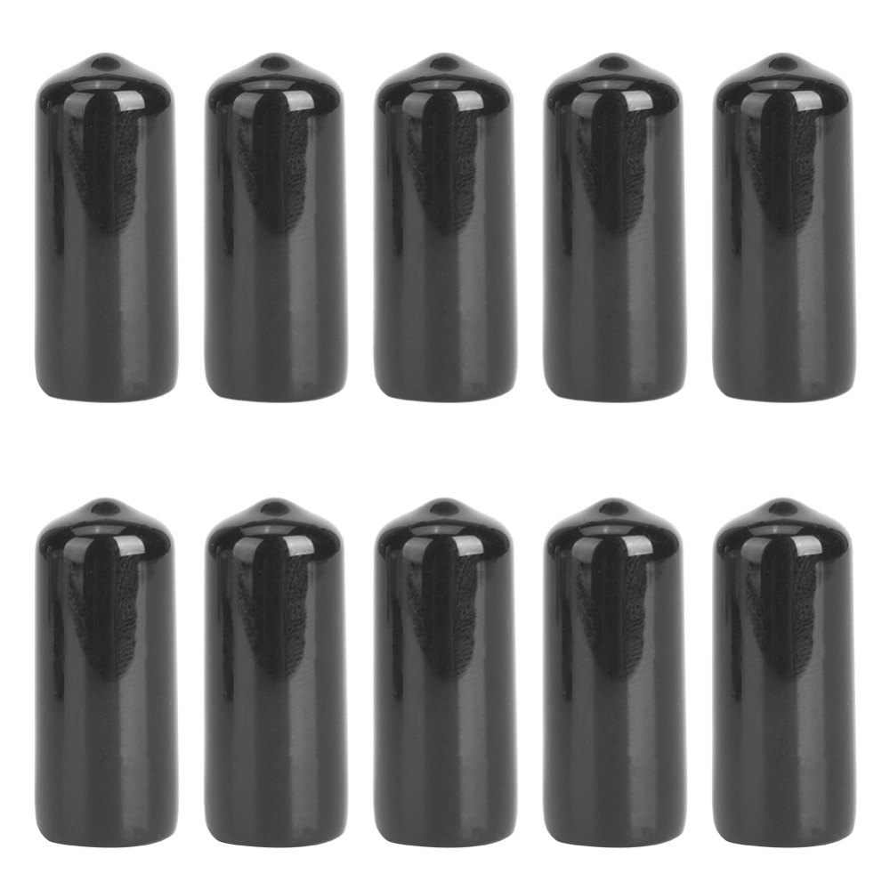 10PCS Rubber Durable Billiard Pool Cue Tip Protector Small Head Club Protective Stick Cover Snooker Accessory13mm