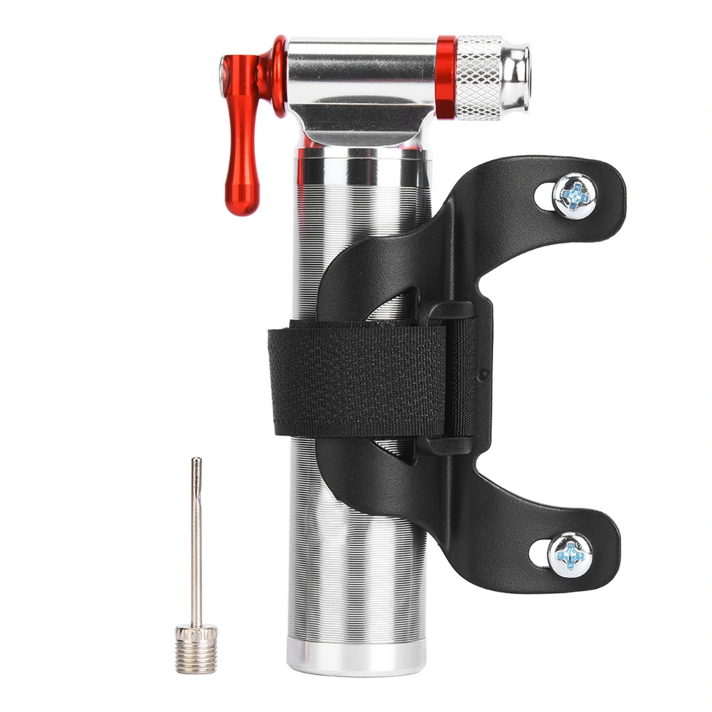 Mini Aluminum Alloy CO2 Inflator Pump Cycling Accessory for Mountain Bike Schrader Valve Presta Valve