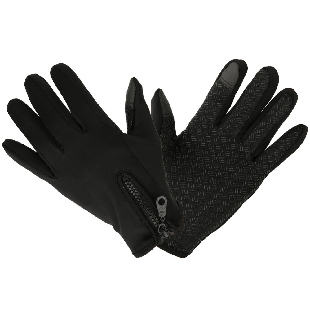 Outdoor Sports Winter Windproof Keep Warm Cycling Climbing Full Finger Touch Screen Gloves