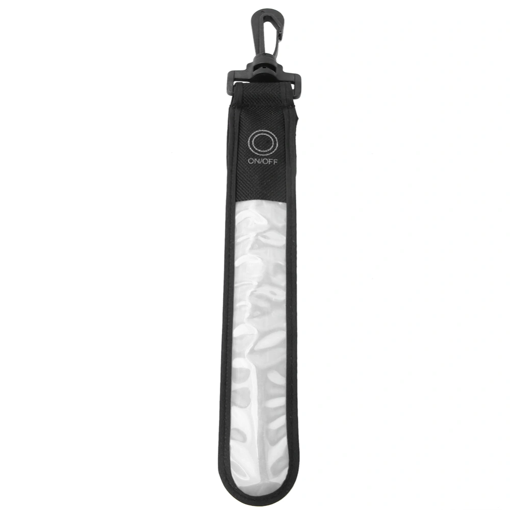 Outdoor Sport LED Reflective Stripe Pendant Hang with Battery for Night Running Mountaineeringsilver white