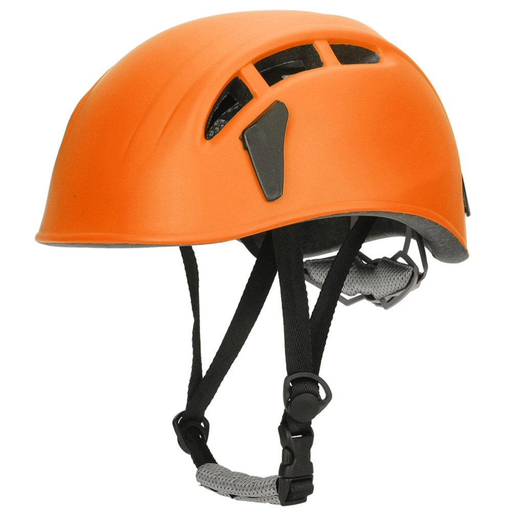 Outdoor Sport Safety Head Protector Helmet for Mountaineering Climbing Roller Skating(Orange)