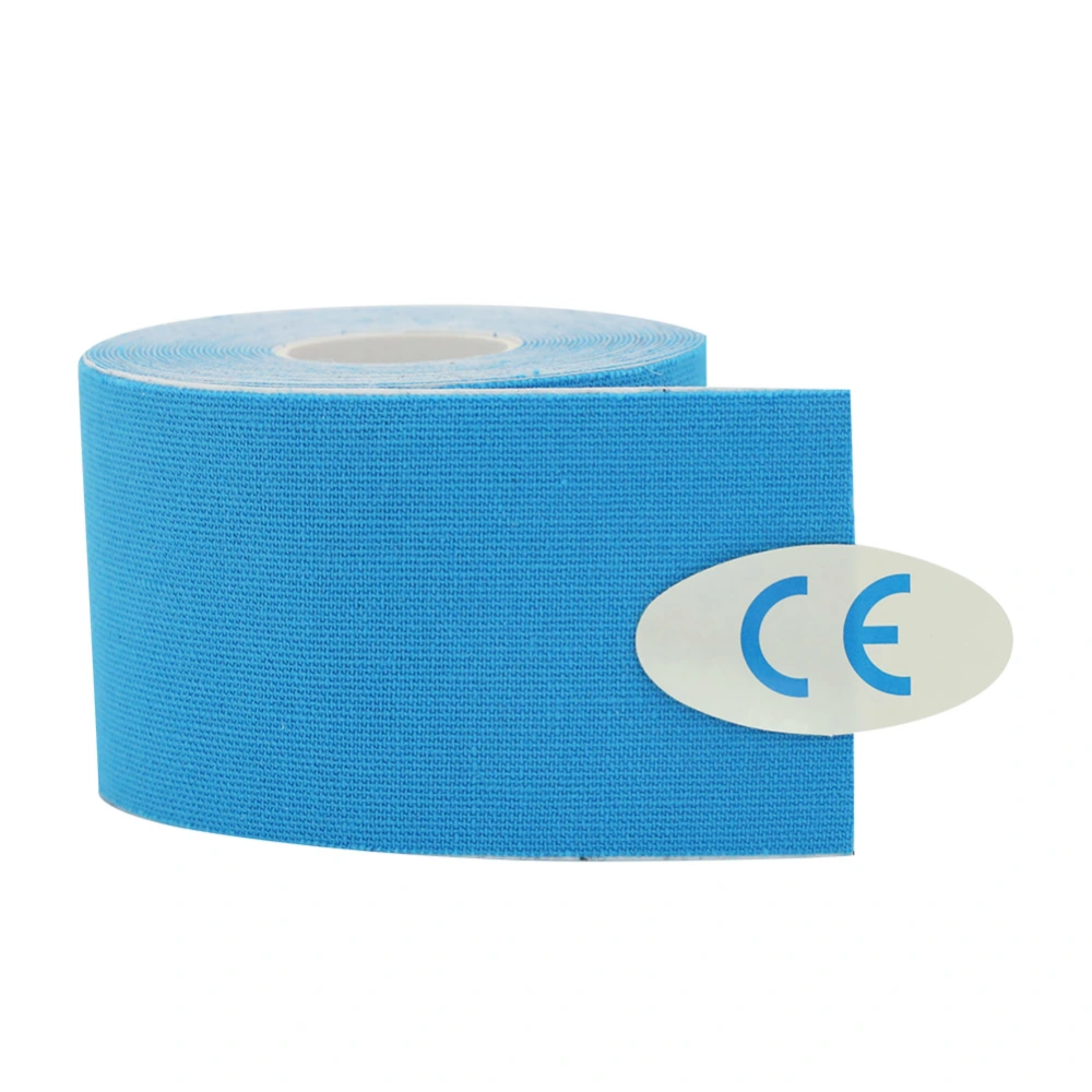 5cm*5m Cotton Strain Injury Muscle Taping Strapping Bandage Elastic Adhesive Sport Tape Blue