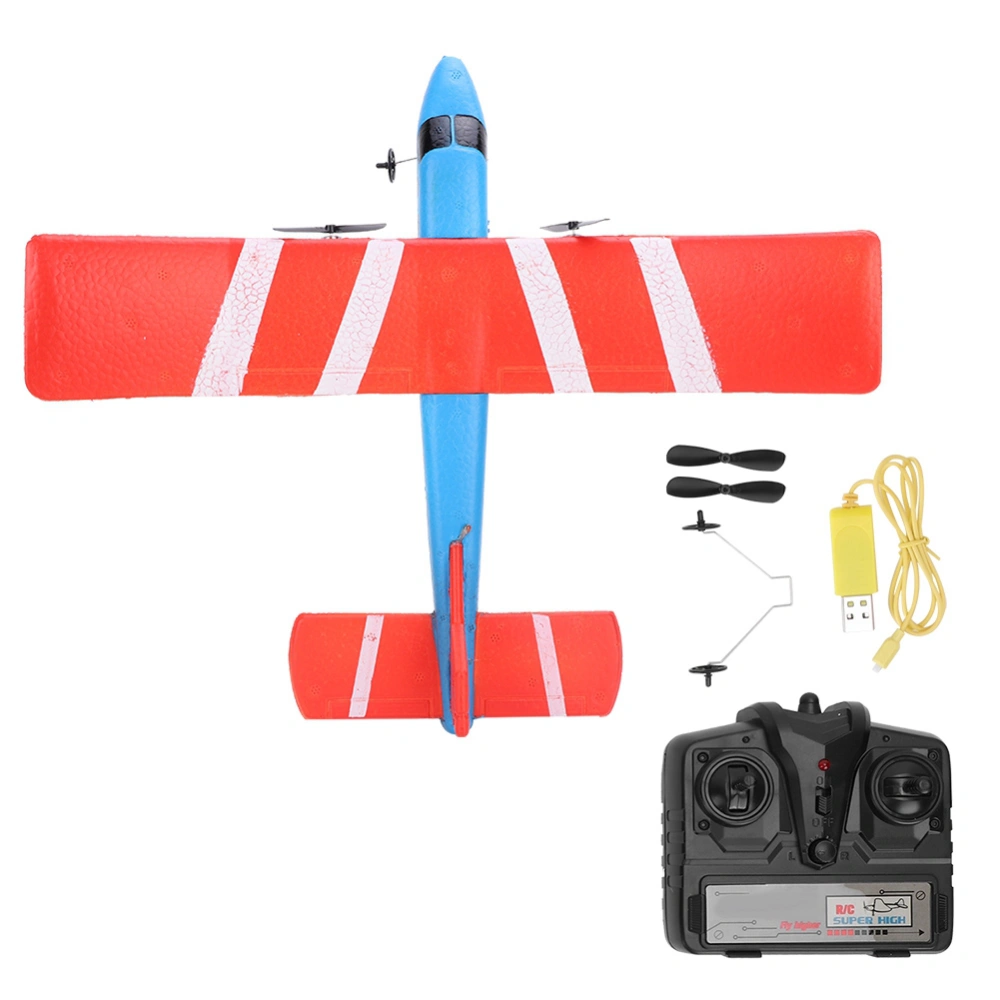 Kids Remote Control 2.4G Aircraft Helicopter Fixed Wing Airplane Children Toy Model