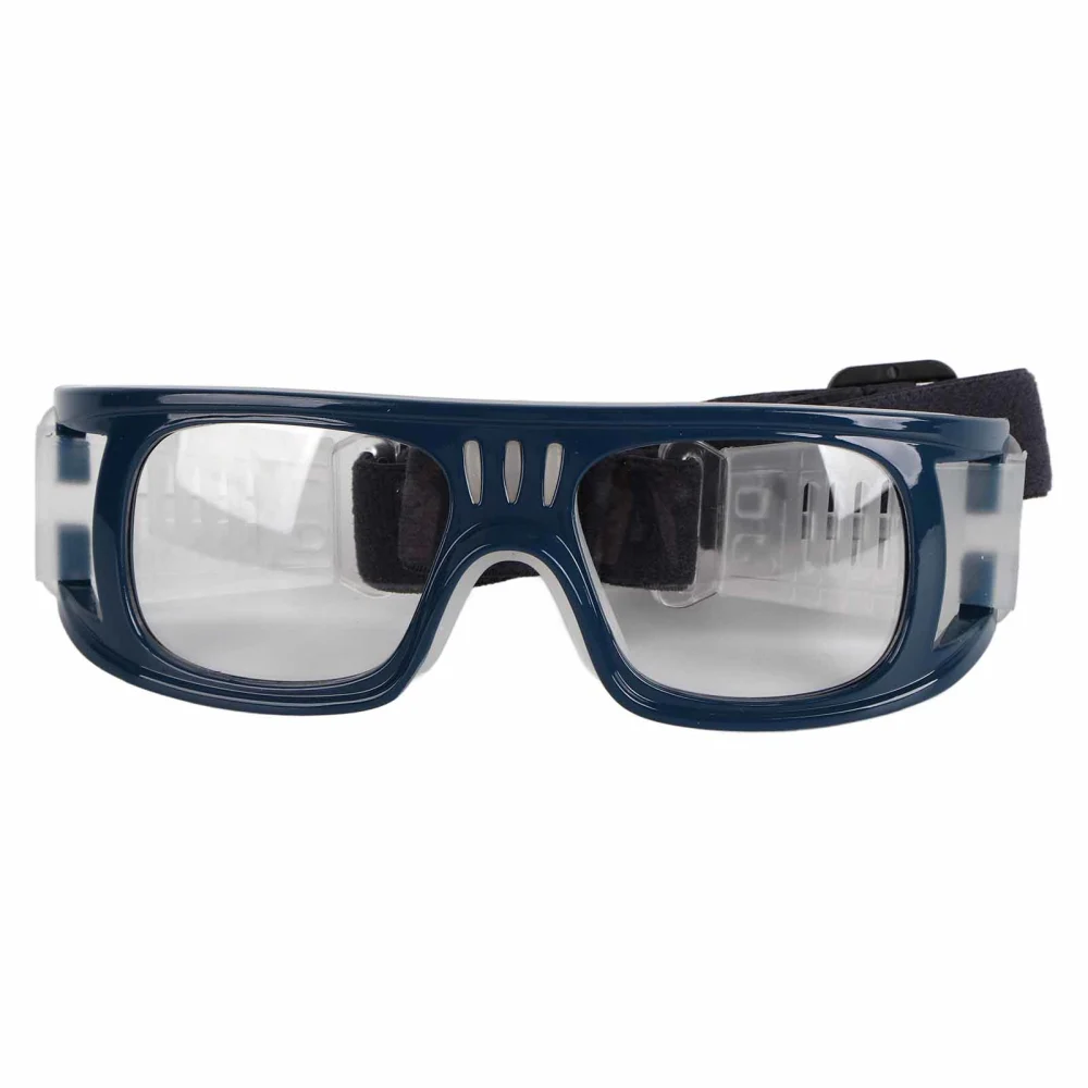 Outdoor Sports Goggles Protective Glasses Frame for Basketball Football Golf(Dark Blue)