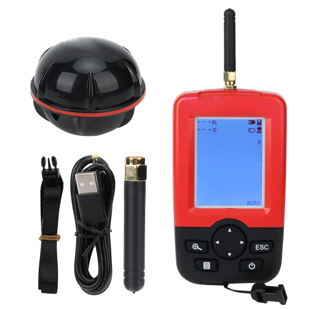 Portable Wireless Fish Finder Fishfinder Sonar Sensor Fishing Lure Echo Sounder