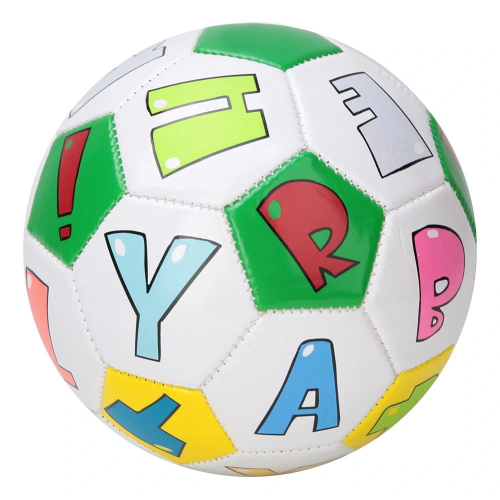 Children Outdoor Play Training Size #2 Soccer Ball Kid Sport Match Football 13cm/5.1inch Letter