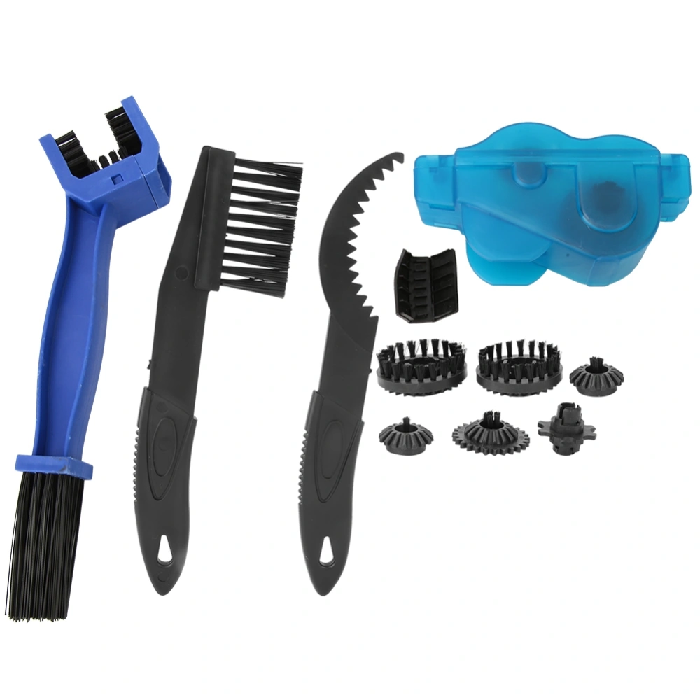 Universal Mountain Bicycle Bike Chain Gear Cleaner Cleaning Brush Tool Kit