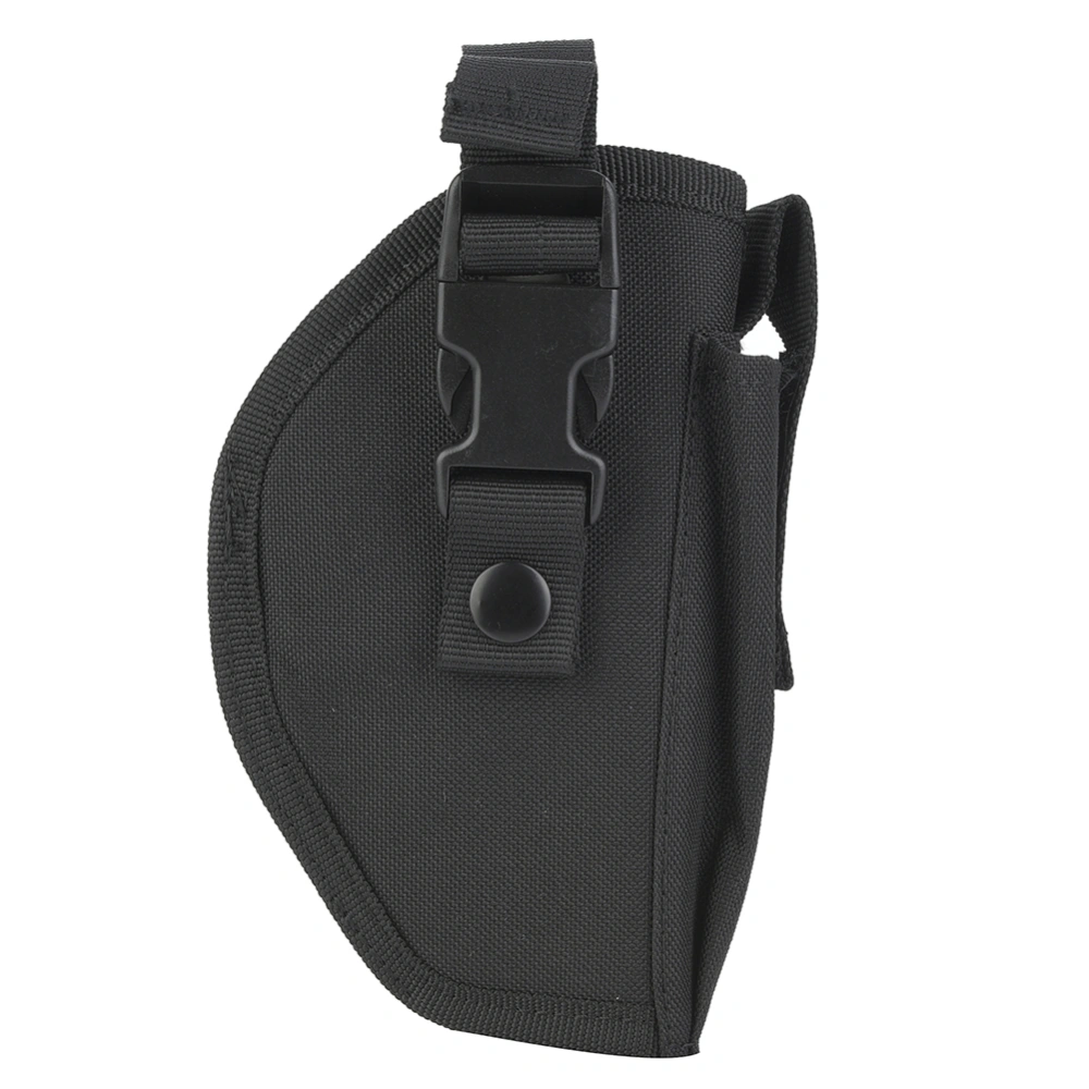 Concealed Carry Black Polyester Clip on Belt Pistol Holster Waist Belts Handgun Carrier