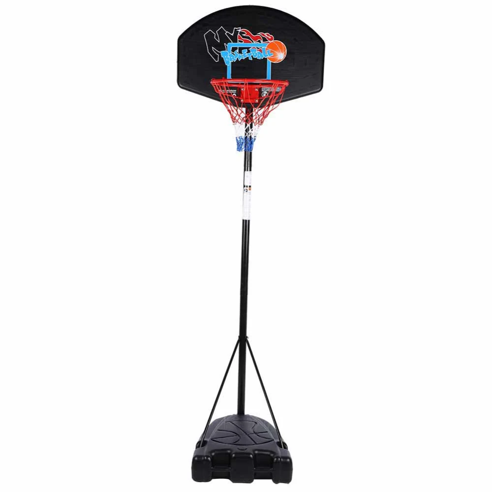 Children Outdoor Basketball Backboard Sports Frame Adjustable Height