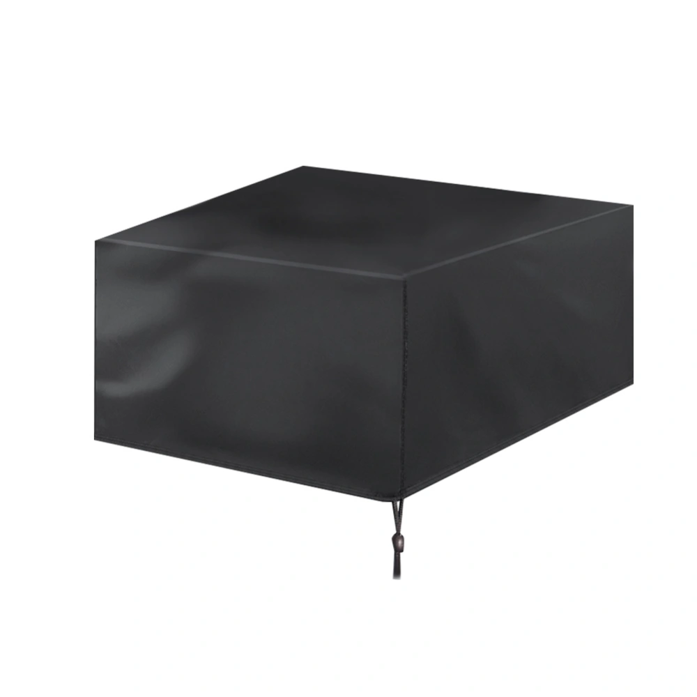 Outdoor Garden Oxford Cloth Waterproof Table Chair Dust Cover Sun Shade Protector(123*123*74)